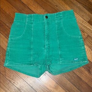 Hammies Kelly Green Corduroy’s Women Shorts 💚💚💚